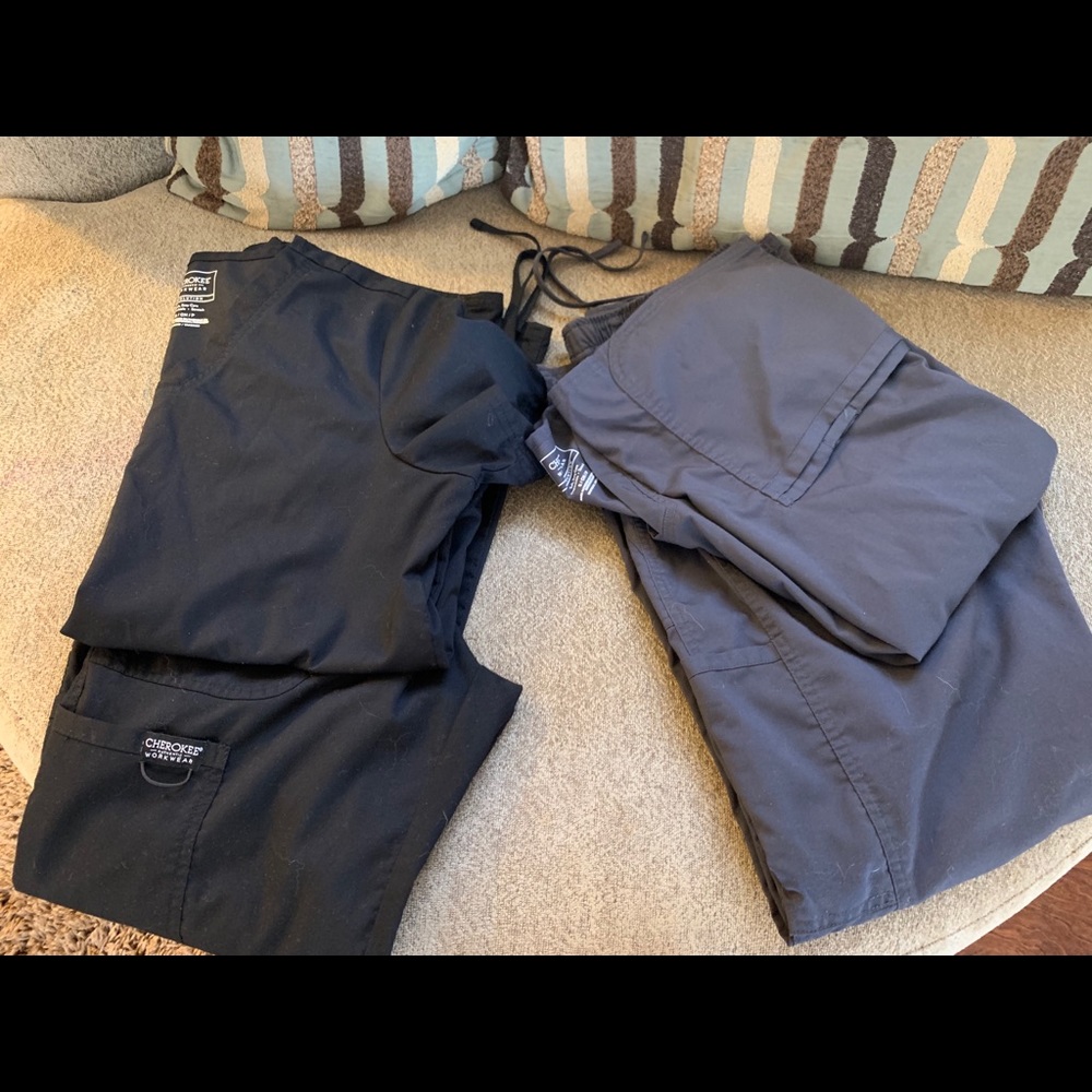 Cherokee scrub set (black)